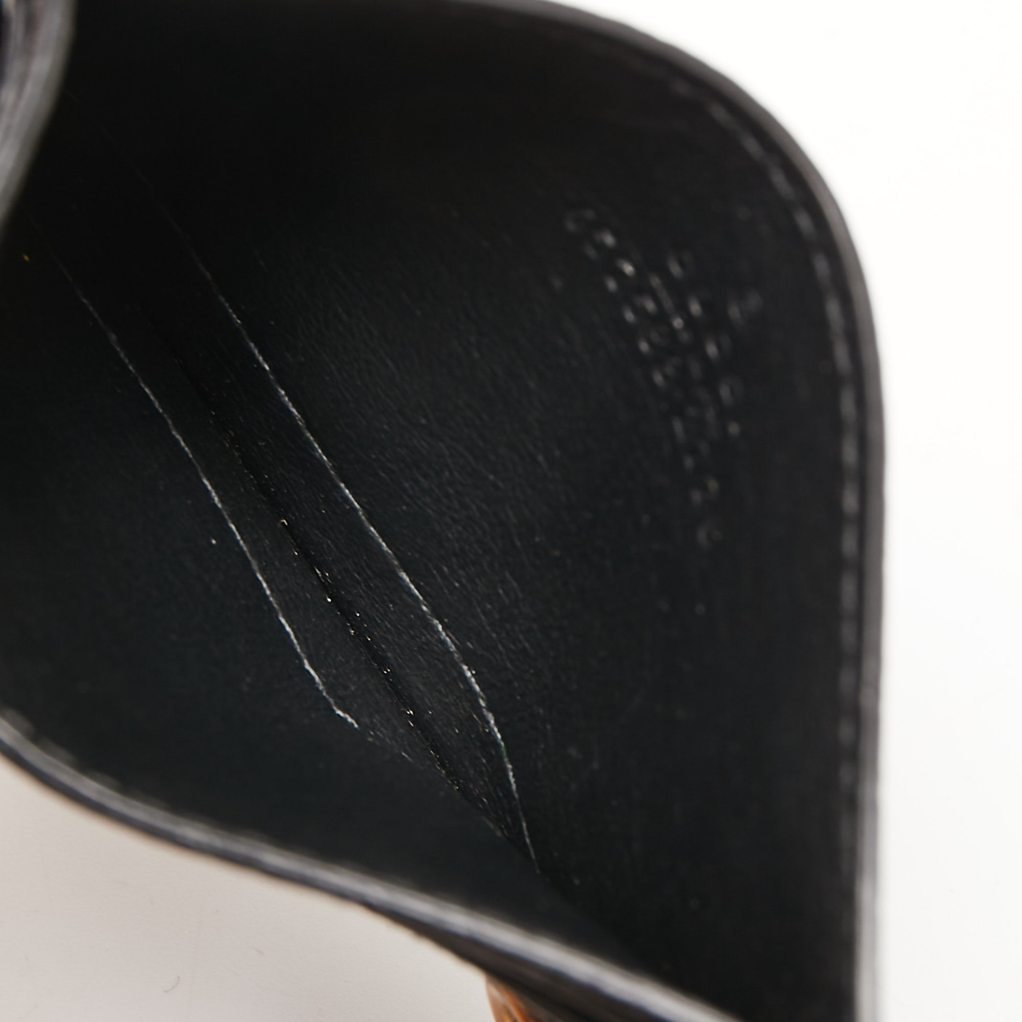 

Gucci Black Leather GG Marmont Card Holder