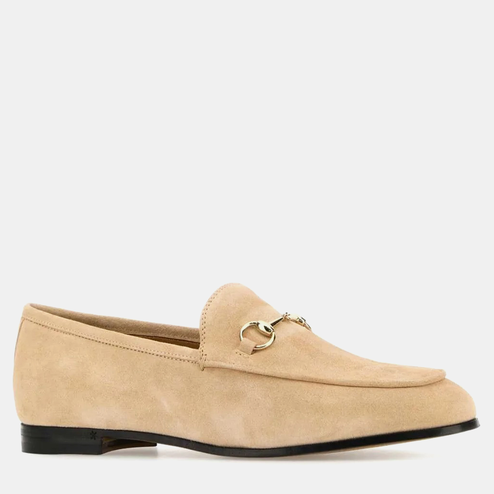 

Gucci Light Pink Suede Loafer