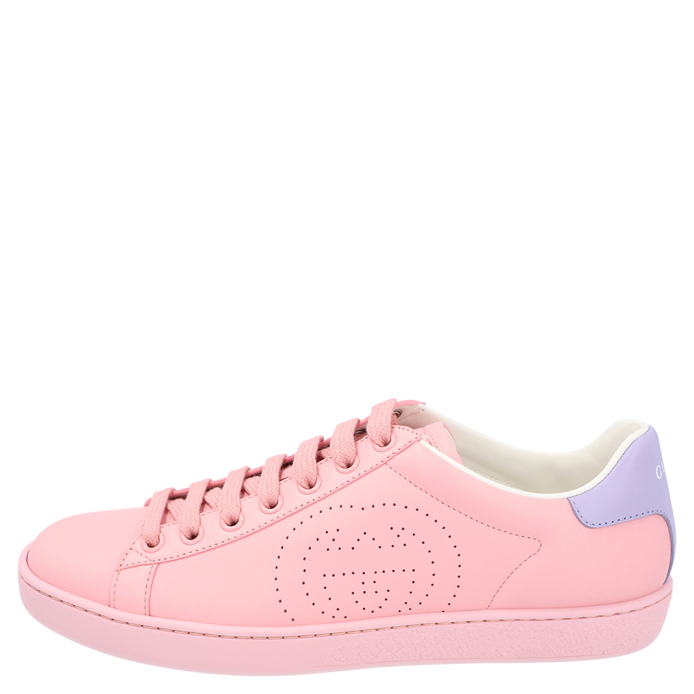 

Gucci Pink Ace Sneakers Size