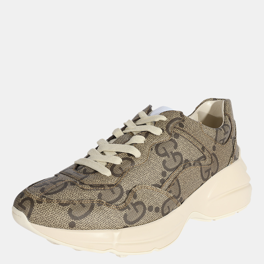 

Gucci Women's GG Rhyton sneaker' EUR, Beige