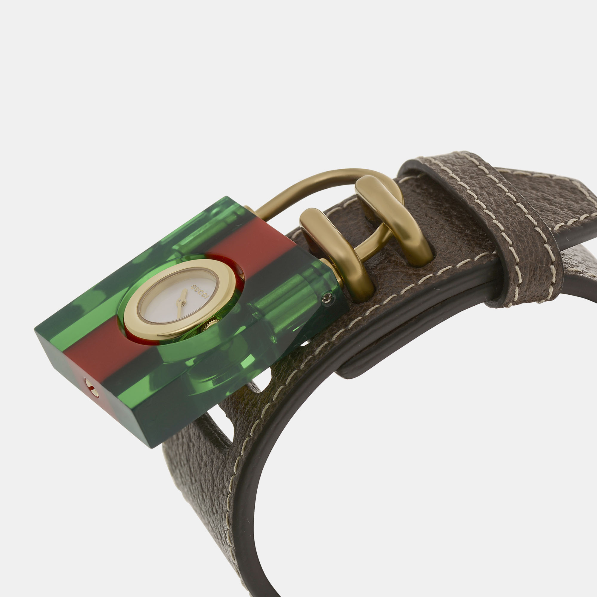 

Gucci Constance Resin Quartz Women's Watch, White