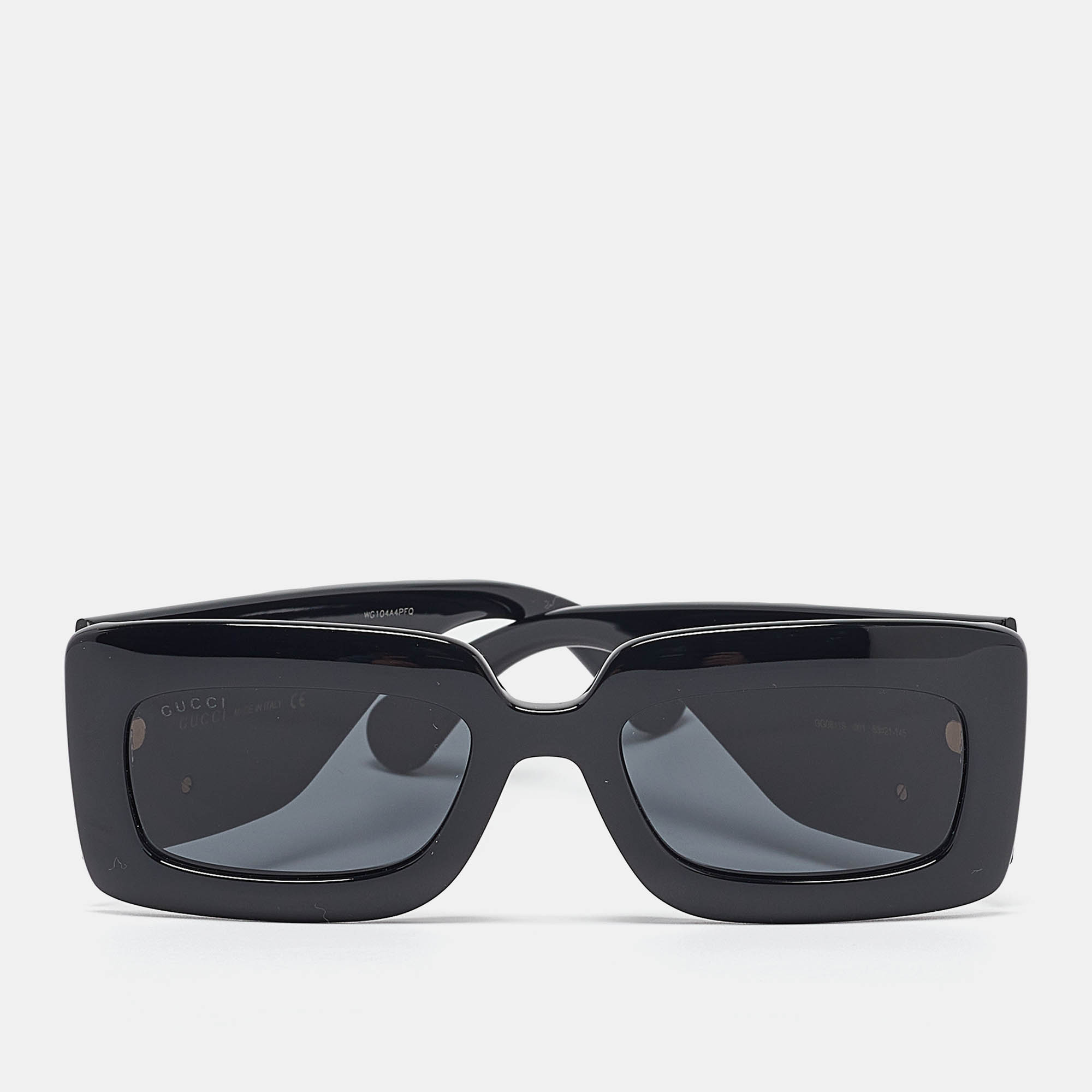 

Gucci Black GG0811S Frame Rectangle Sunglasses