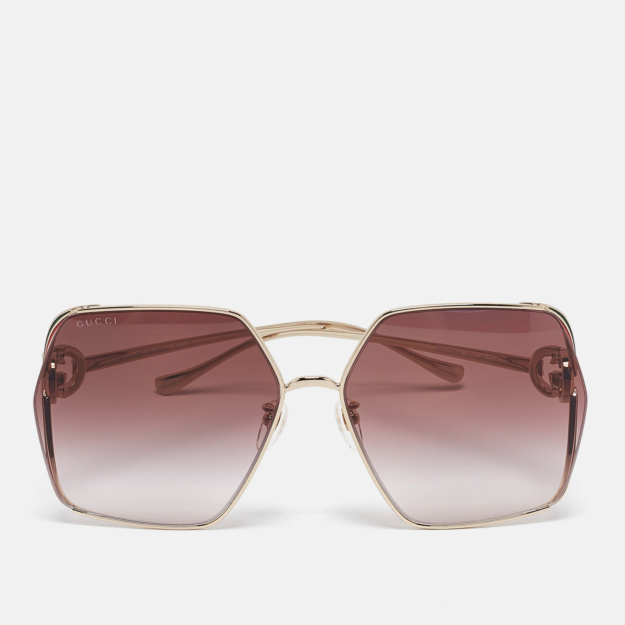 

Gucci Purple Gradient GG1322SA Oversized Sunglasses