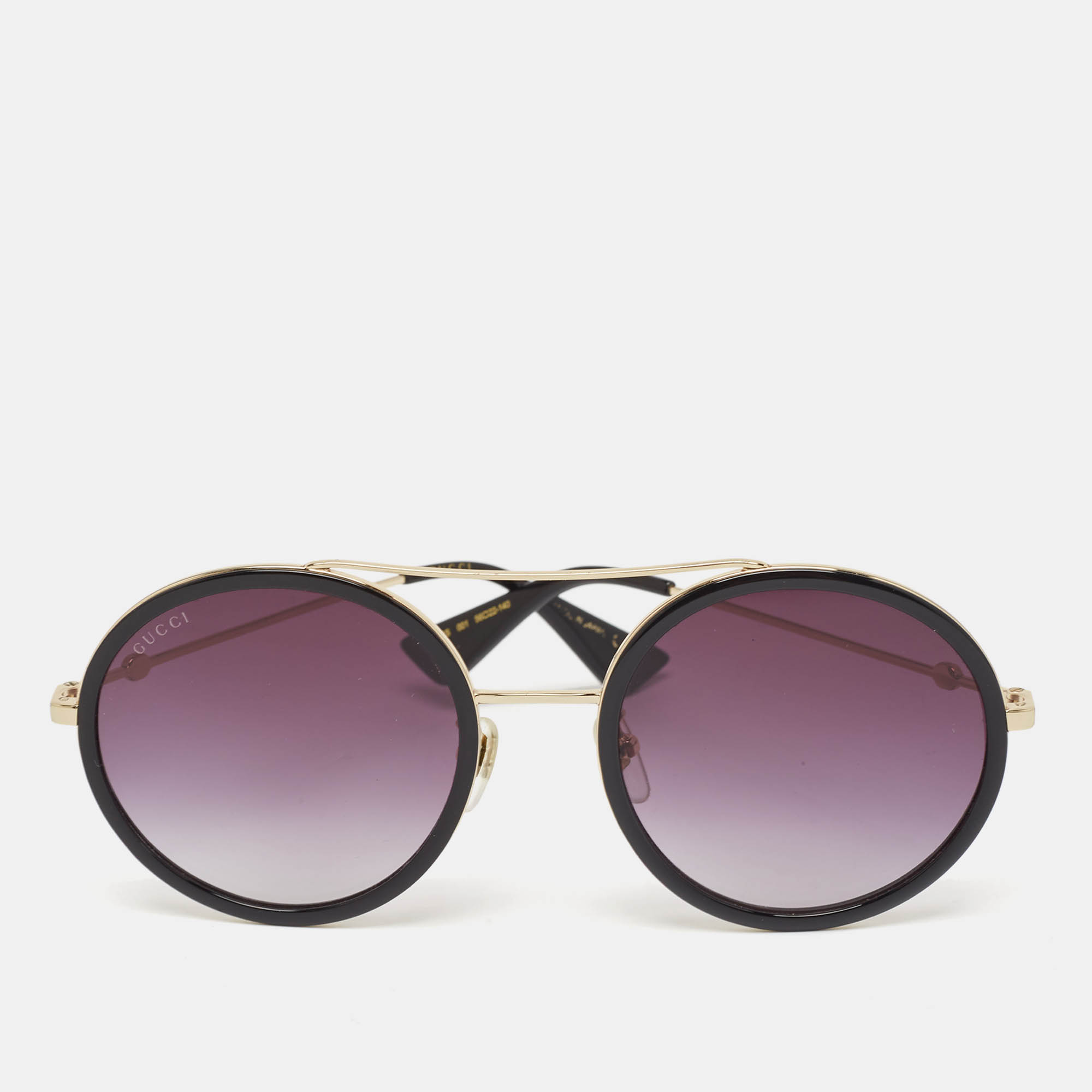 

Gucci Black Gradient GG0061S Round Sunglasses