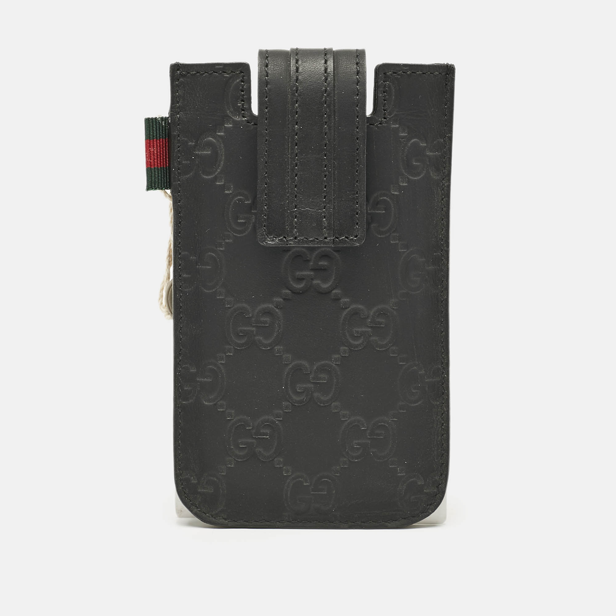 

Gucci Black Rubber Effect Guccissima Leather iPhone 3 and 4 Case