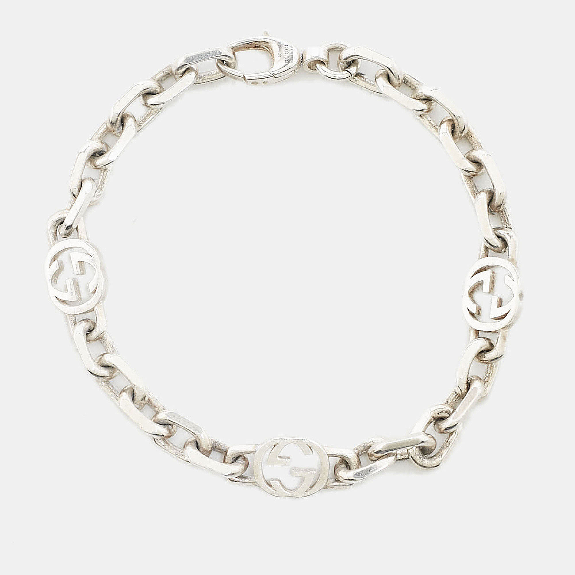 

Gucci GG Sterling Silver Bracelet