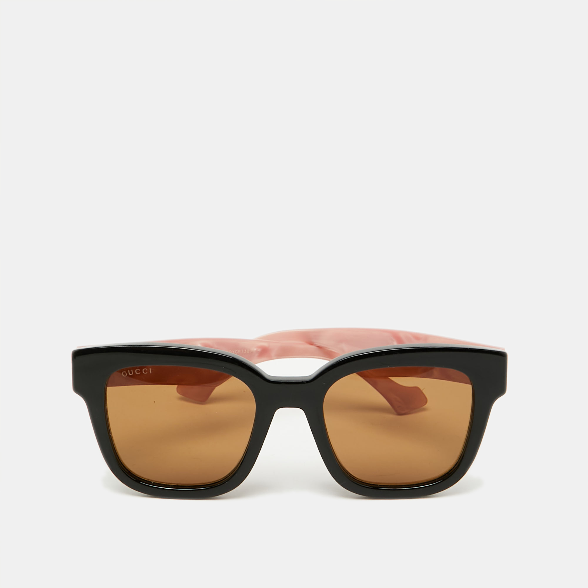 

Gucci Two Tone/Brown GG0998S Square Sunglasses