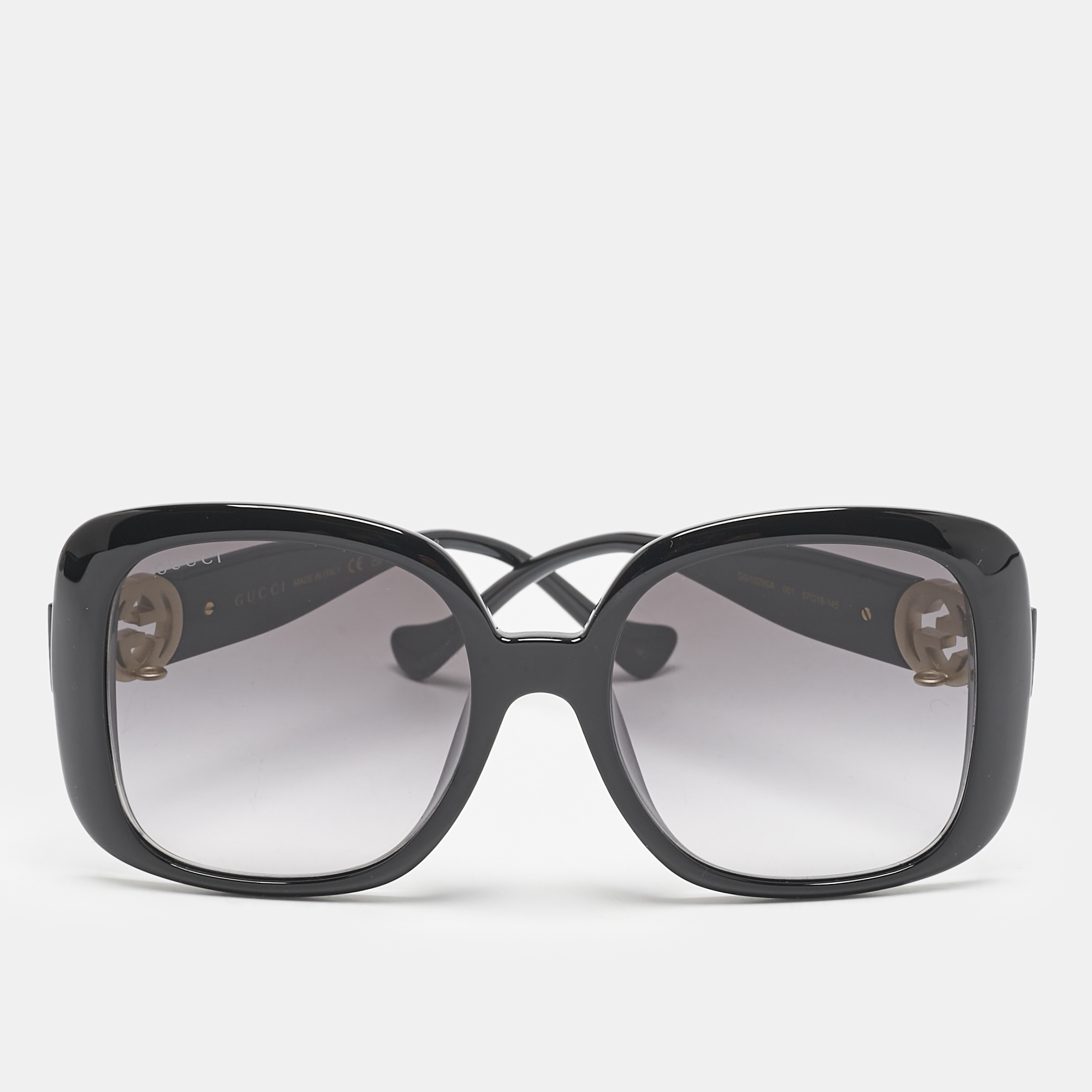 

Gucci Black Gradient GG1029SA Oversized Sunglasses