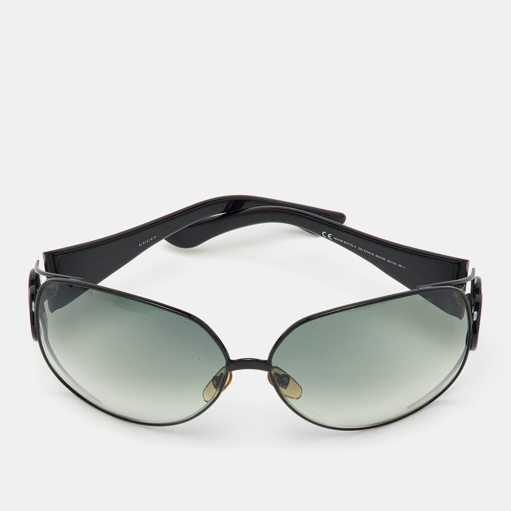 

Gucci Black/Green Gradient GG2794/S Butterfly Sunglasses