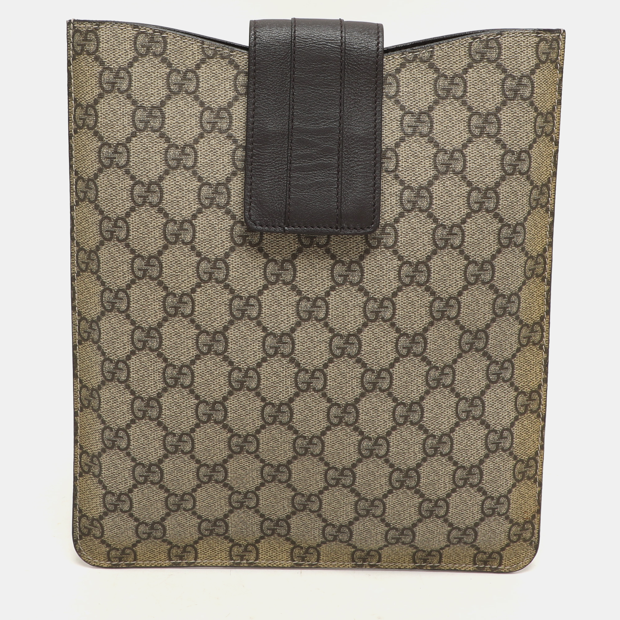 

Gucci Beige/Ebony GG Coated Canvas iPad Case