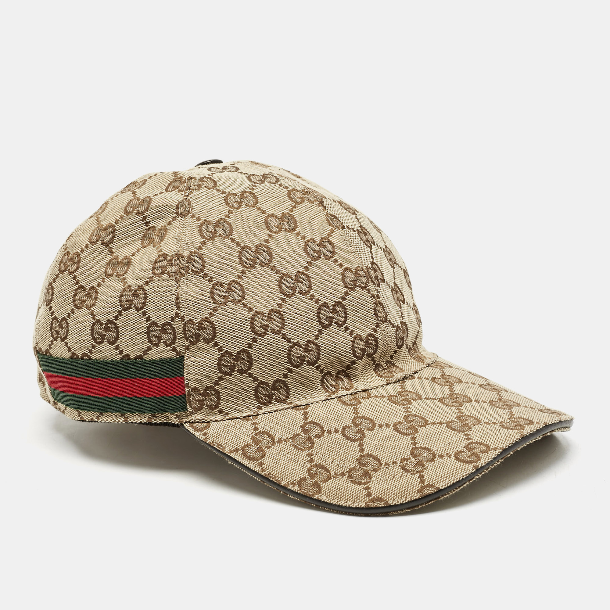 

Gucci Beige GG Canvas Baseball Cap M