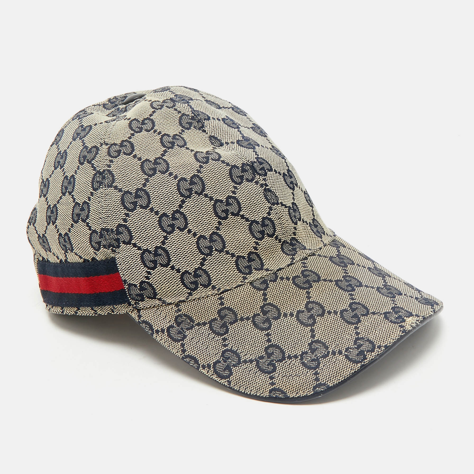 

Gucci Blue GG Canvas Baseball Cap S