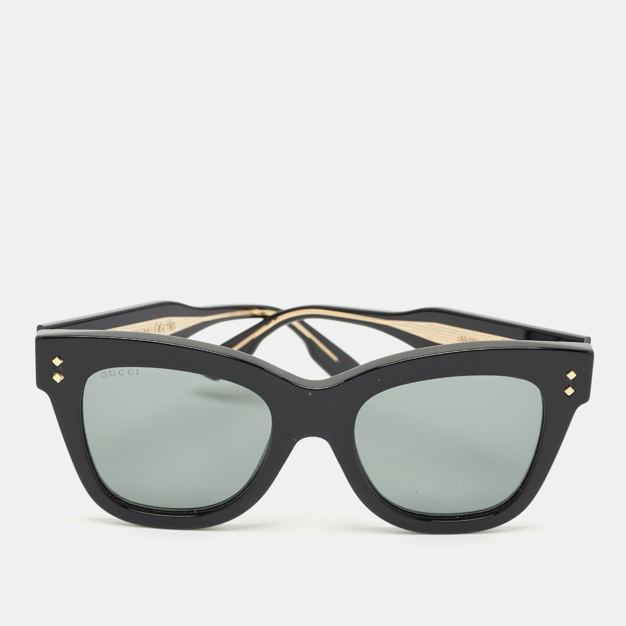 

Gucci Black/Gold GG1082S Square Sunglasses