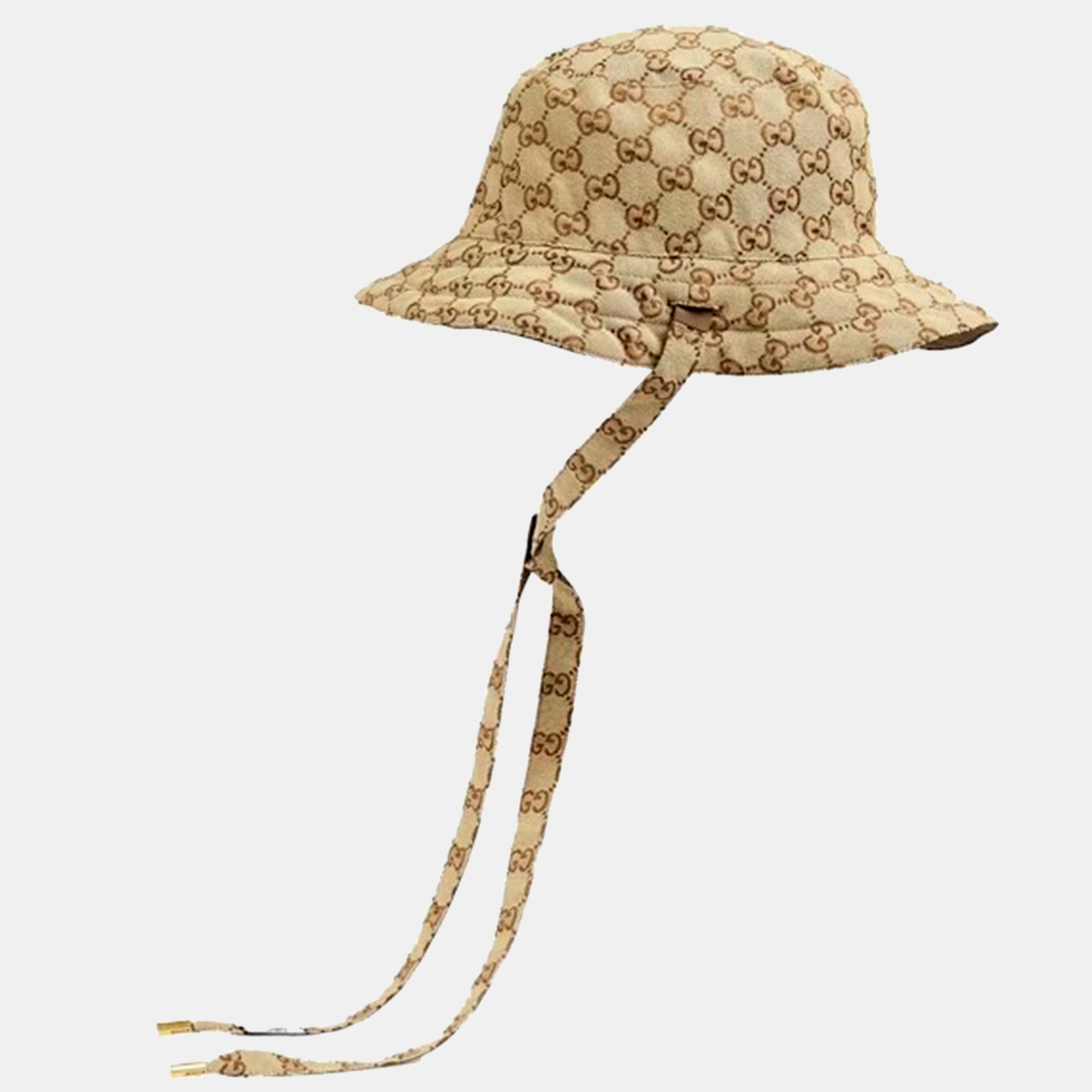 

Gucci Beige GG Canvas Reversible Baseball Cap Size