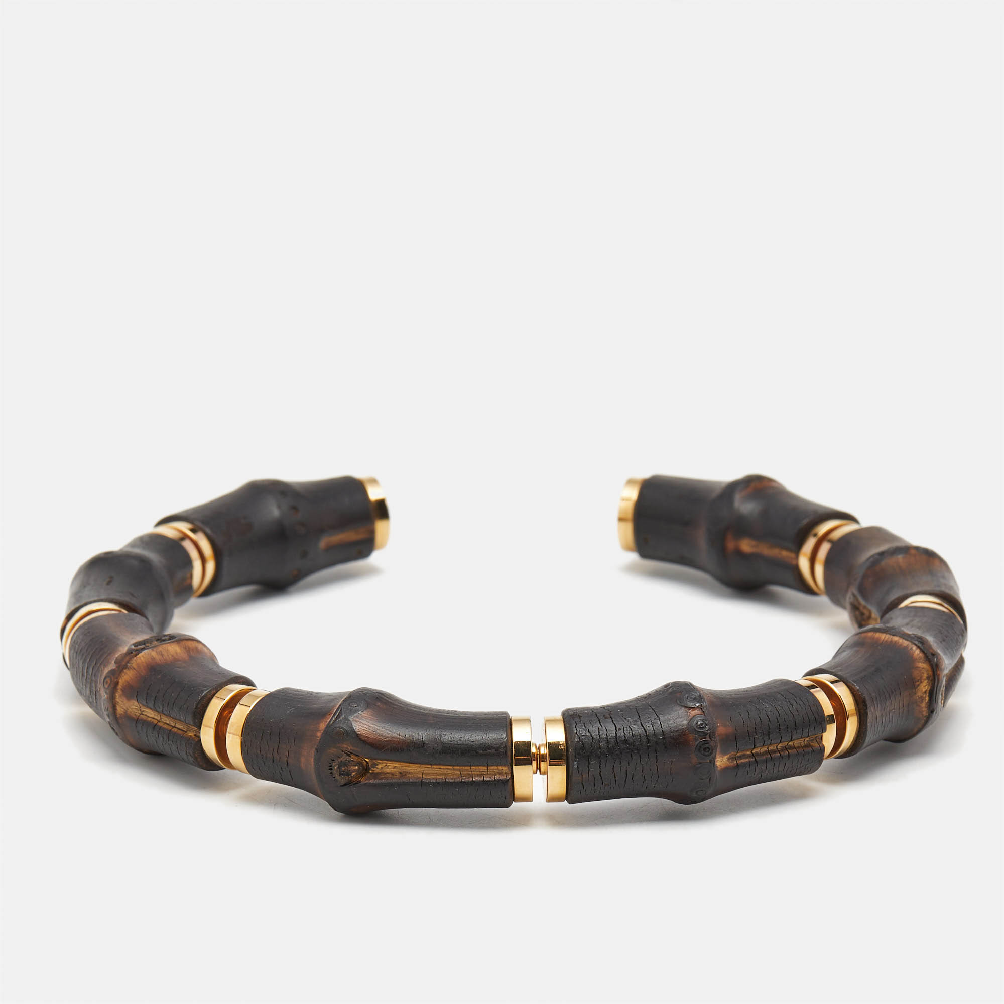 

Gucci Bamboo Spring Gold Tone Choker