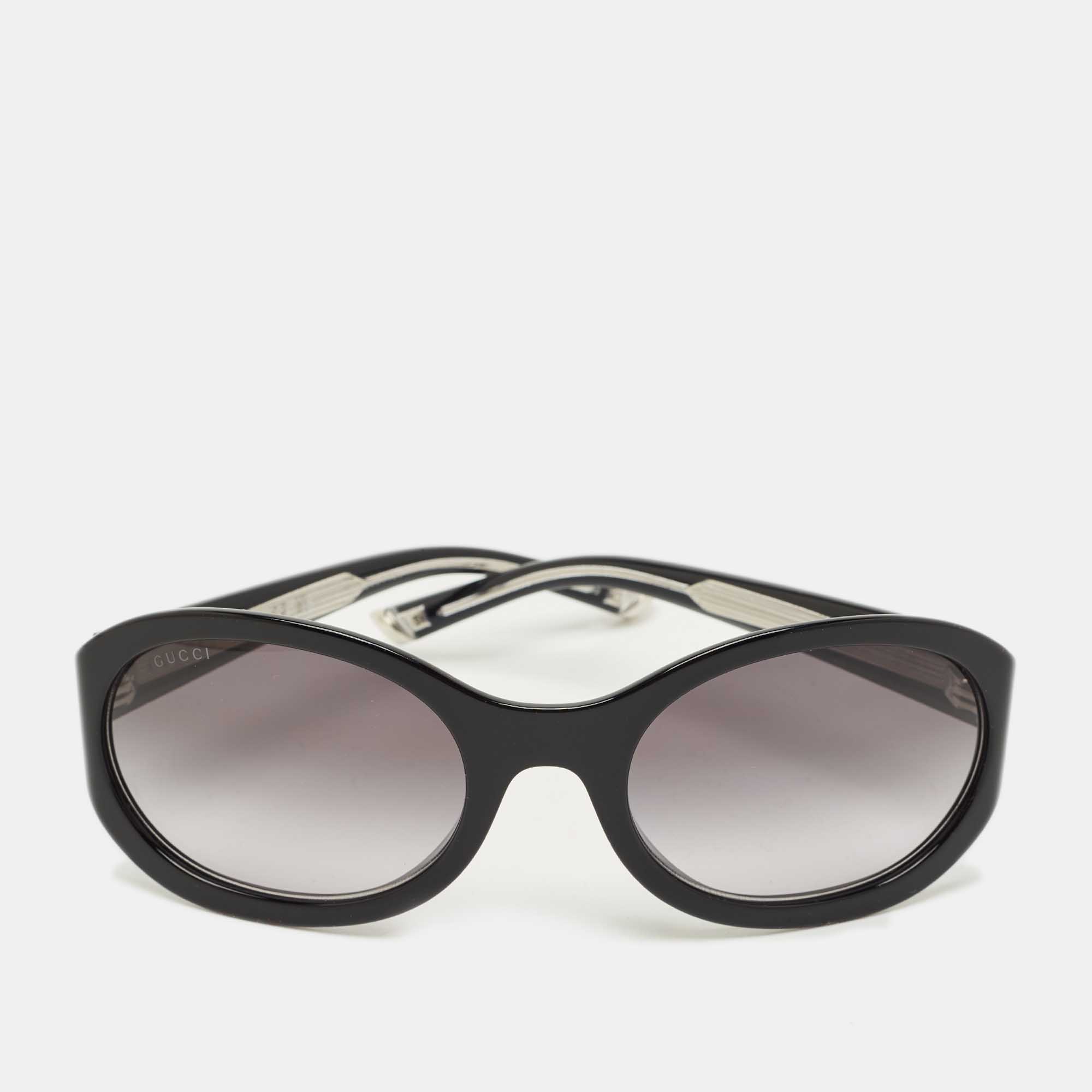 

Gucci Black Gradient GG2012S Oval Sunglasses