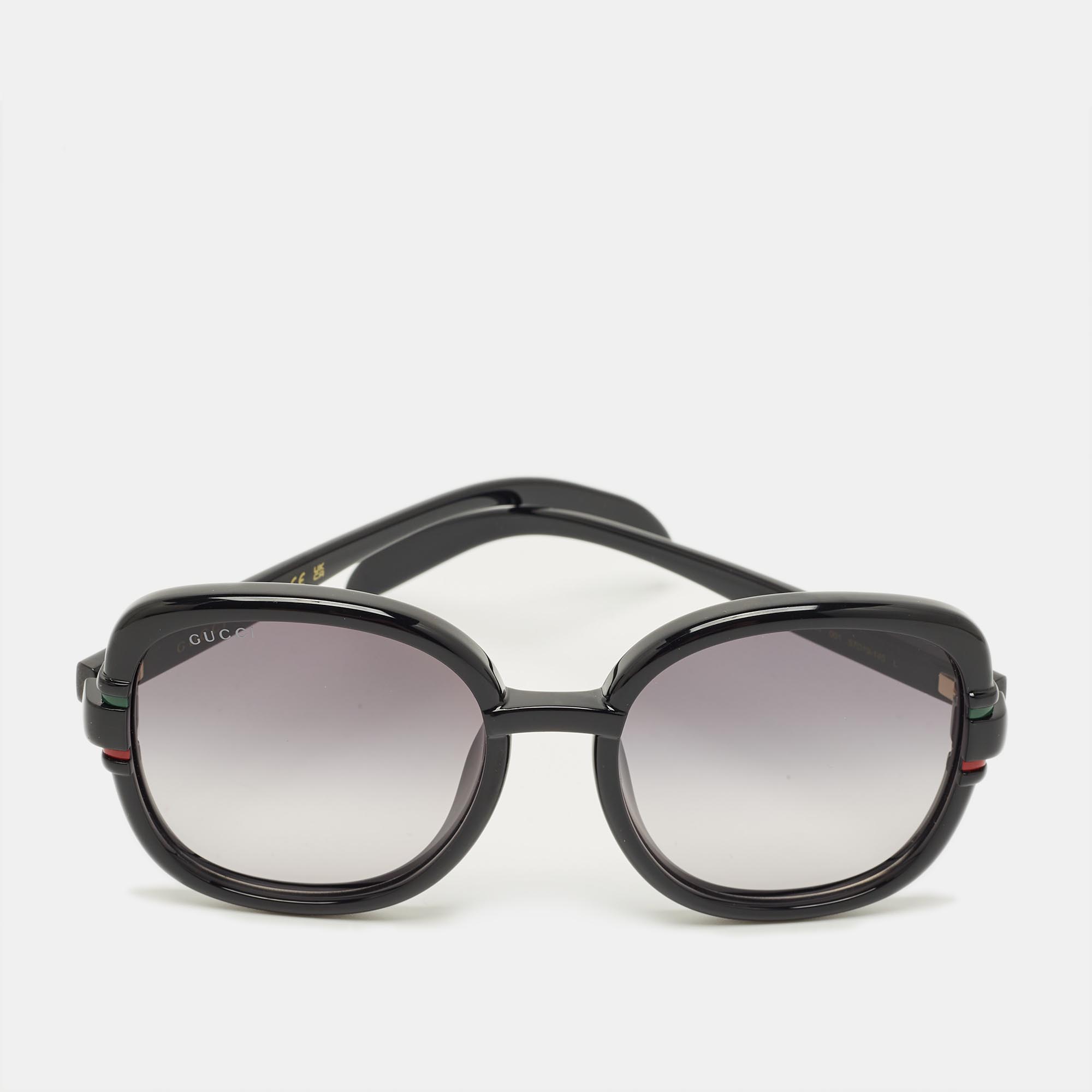 

Gucci Black Gradient GG1068SA Oversized Sunglasses