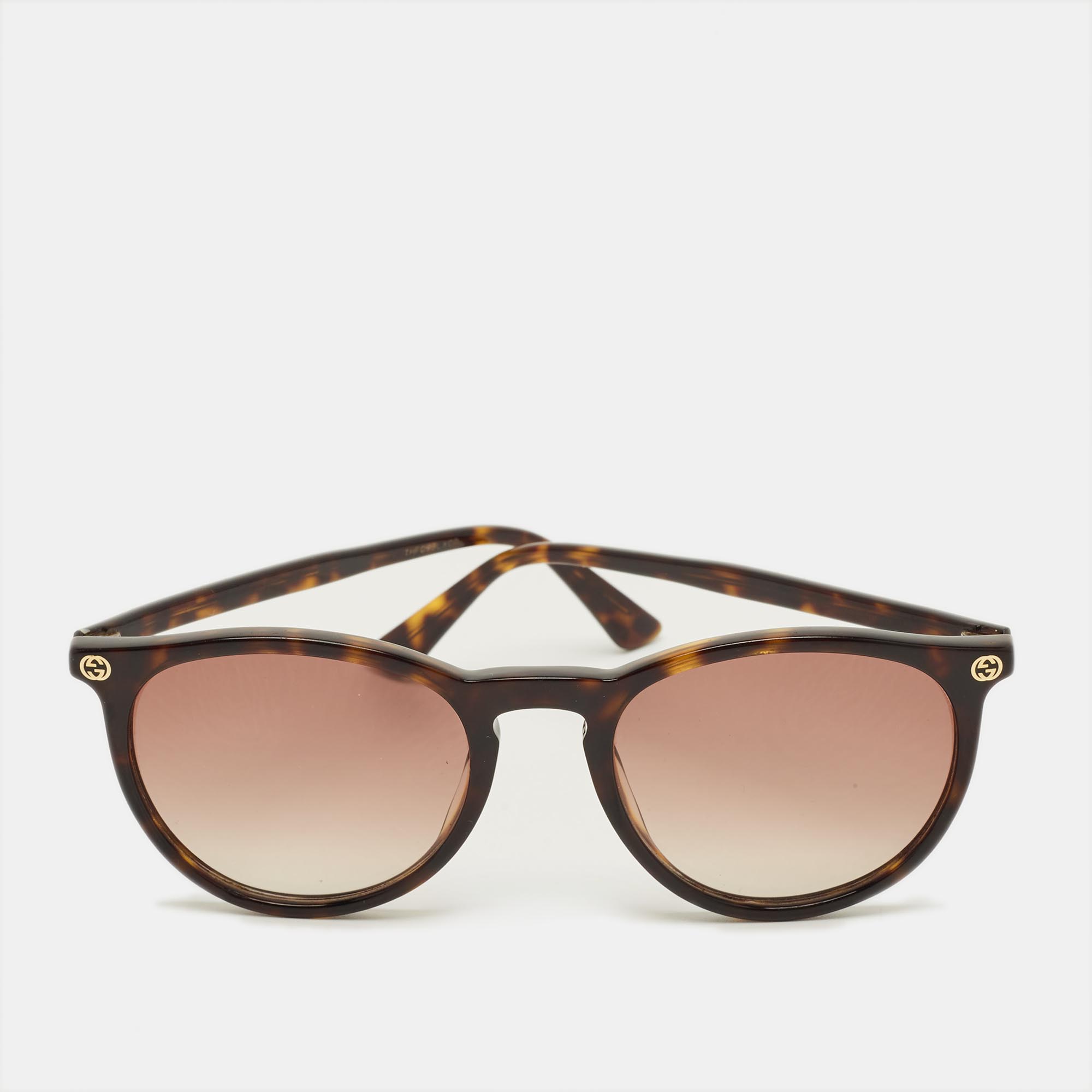 

Gucci Tortoise Brown Gradient GG00270 Round Sunglasses