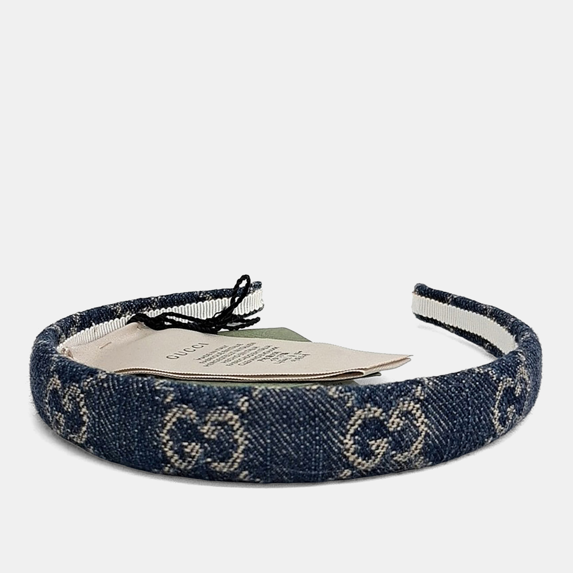 

Gucci Blue Denim Hairband