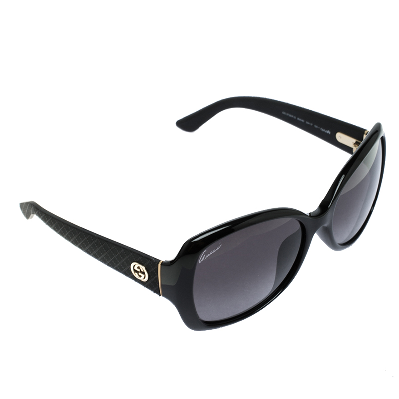 Gucci Black GG 3729/F/S Butterfly Sunglasses