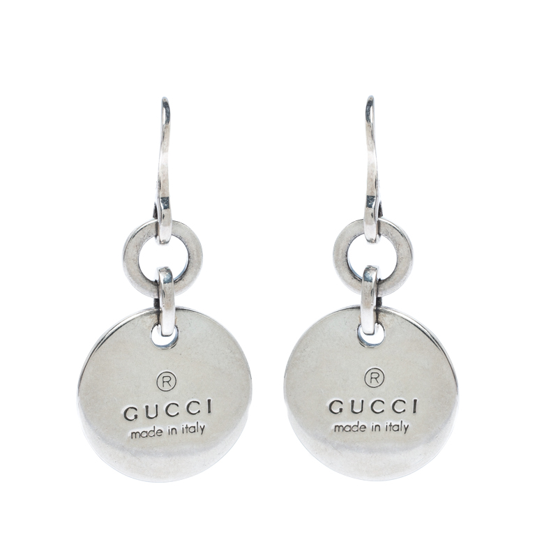 gucci circle earrings