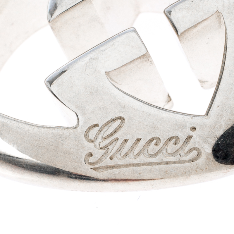 

Gucci GG Heart Love Britt Silver Key Chain