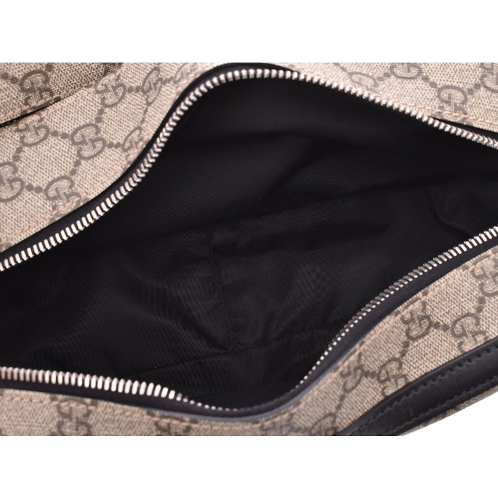 

Gucci Grey GG Canvas Pouch
