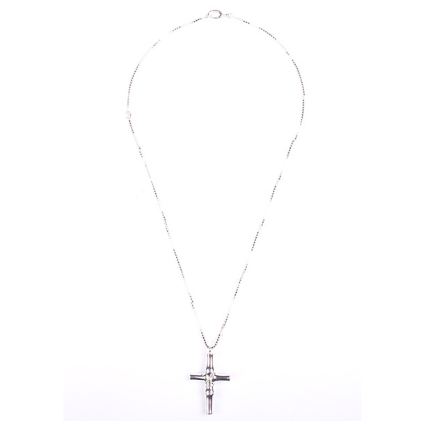 gucci cross necklace womens