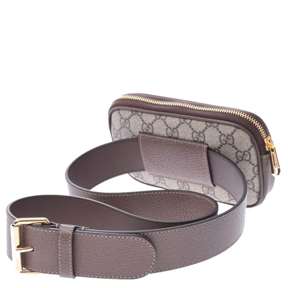 

Gucci Beige Ophidia GG Supreme Canvas Belt Pouch