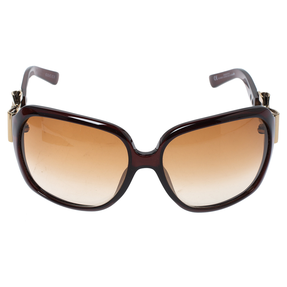 

Gucci Brown/ Brown Gradient GG3006/S Oversized Sunglasses