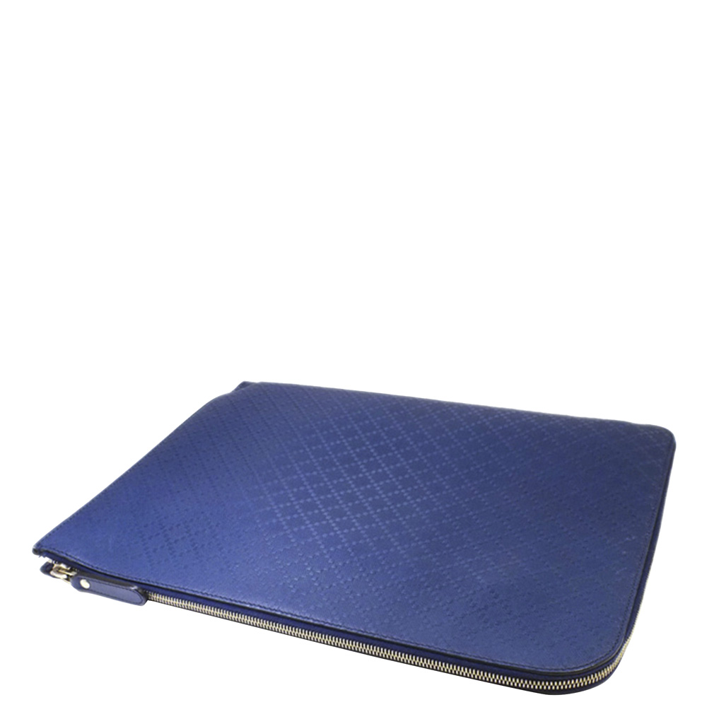 

Gucci Blue Leather Laptop Sleeve