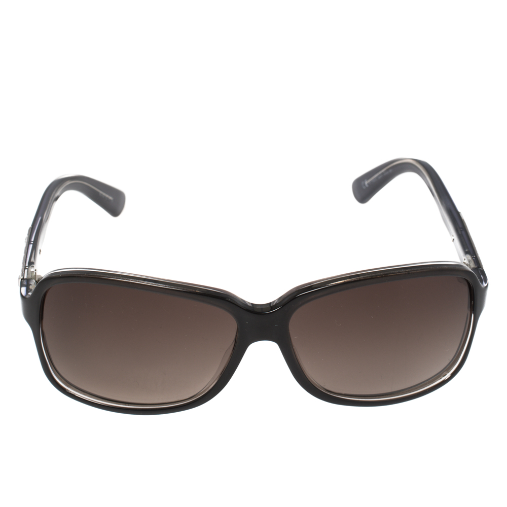 

Gucci Black/ Brown Gradient GG3040 Rectangle Sunglasses