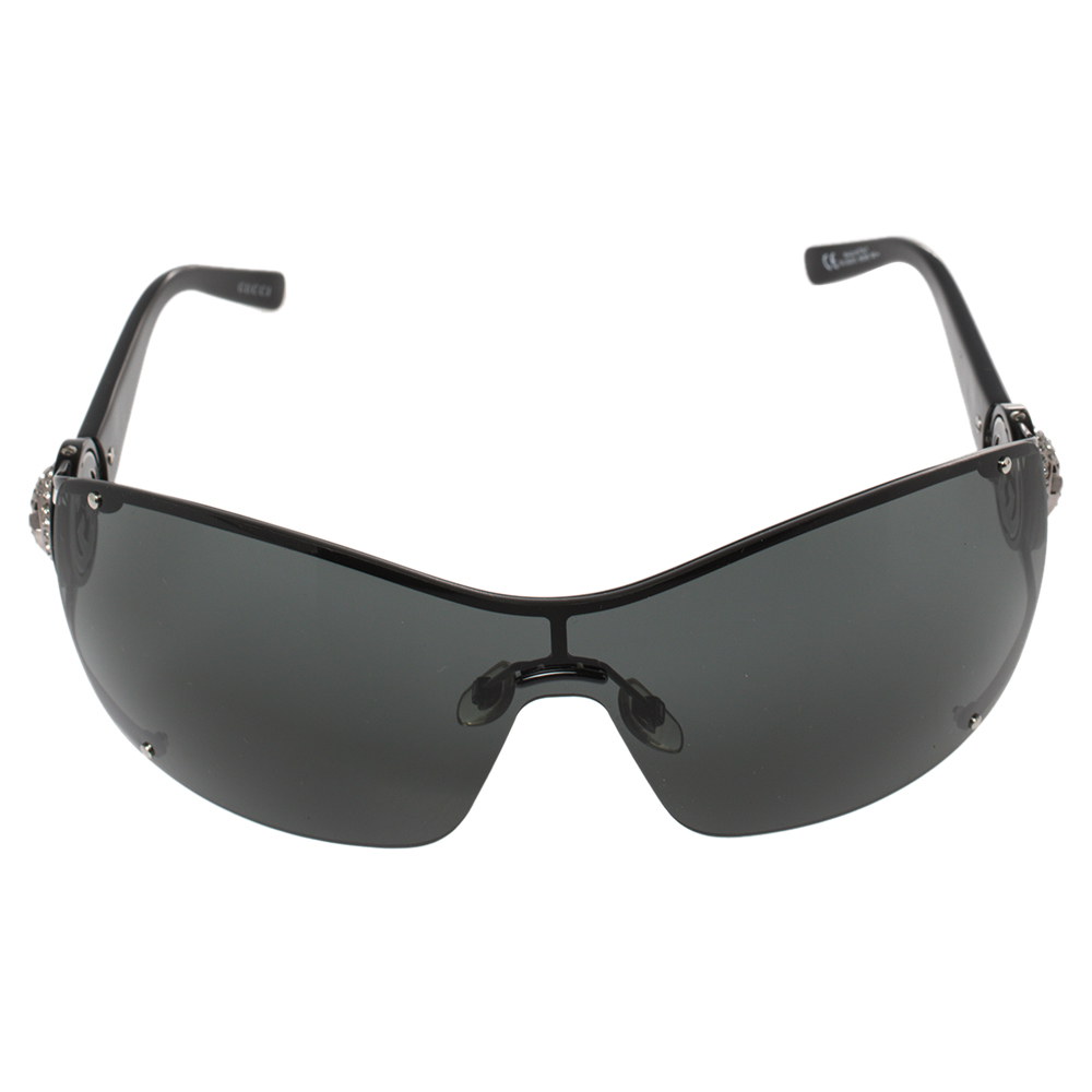 

Gucci Black Metal Frame GG2829/S Tint Sunglasses