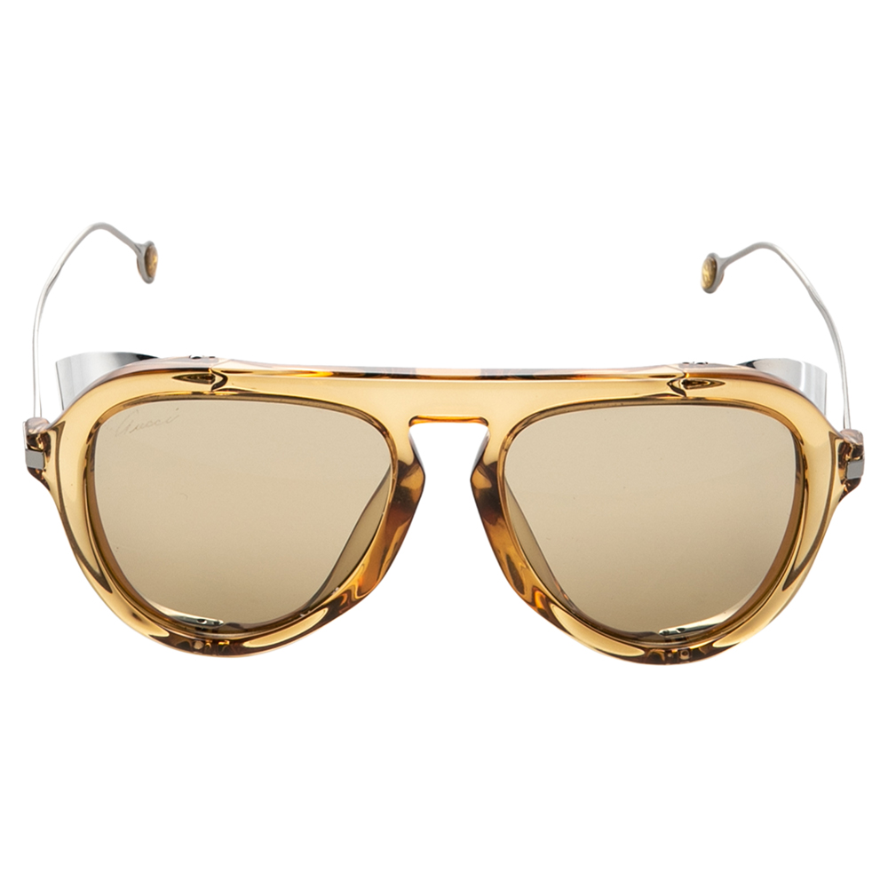 

Gucci Yellow GG 3737/S Oval Sunglasses