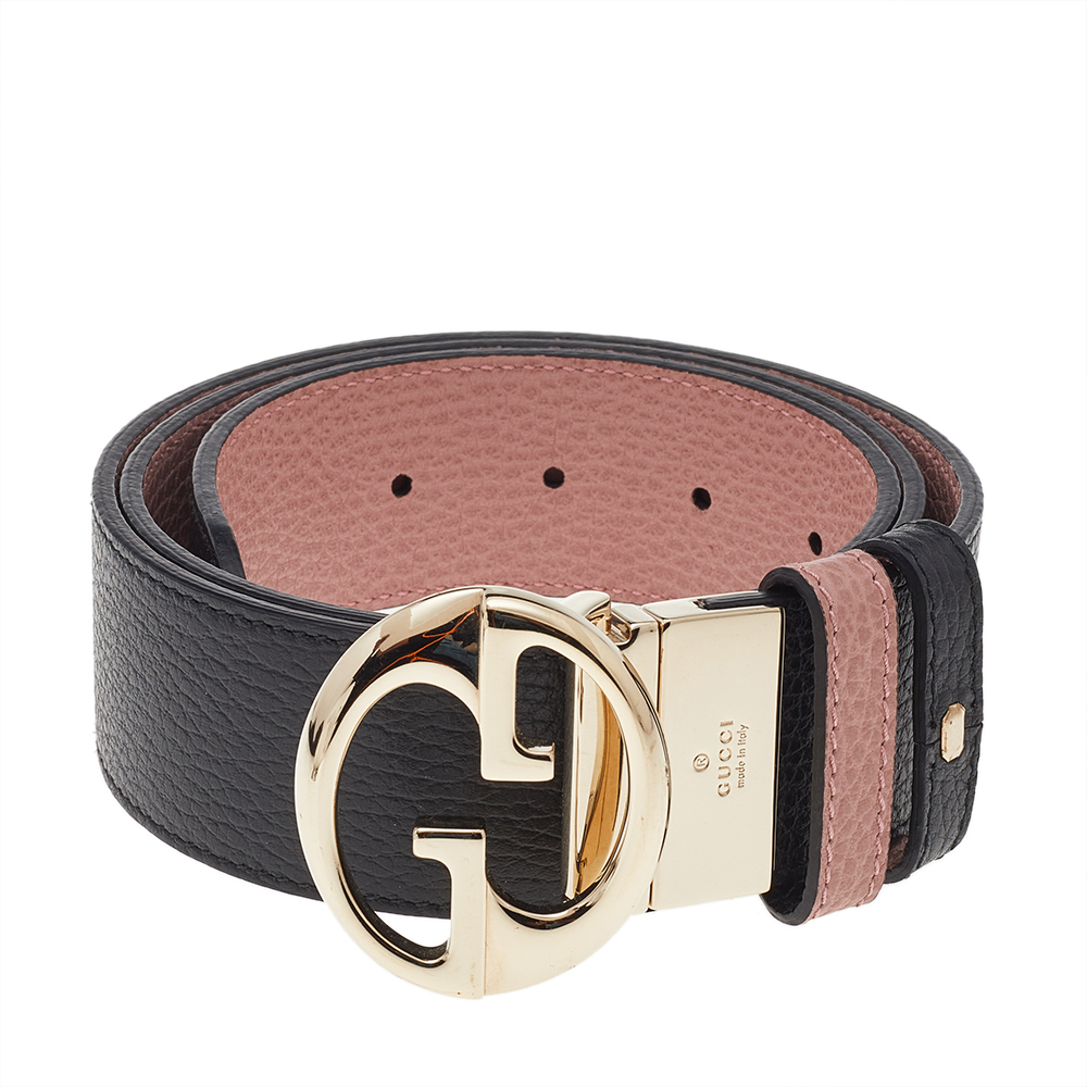 

Gucci Black/Pink Leather