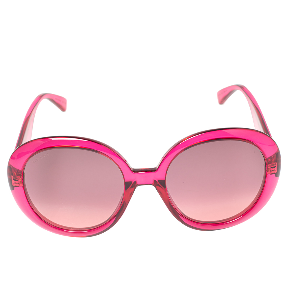 

Gucci Pink/Pink Gradient GG0712S Oversized Sunglasses