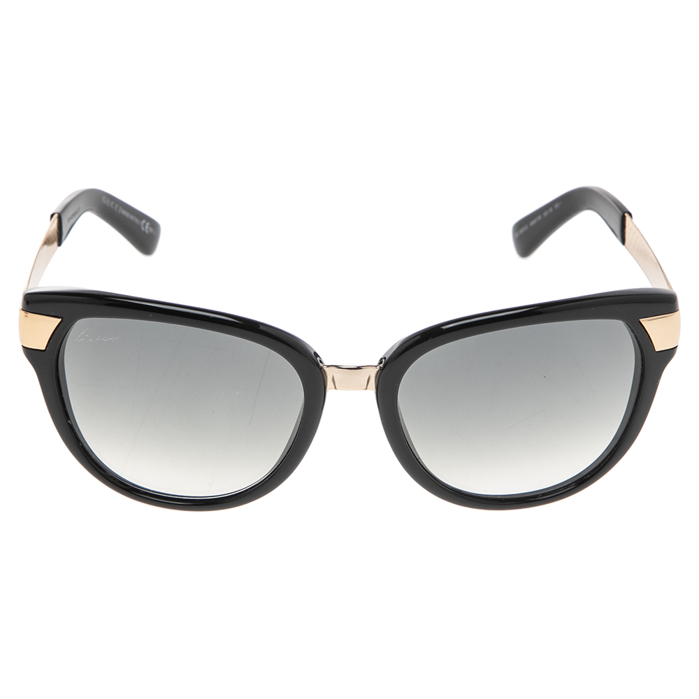 

Gucci Black Acetate GG3651/S Gradient Cat Eye Sunglasses