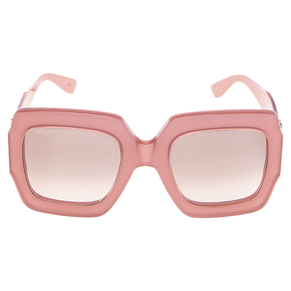 

Gucci Pink GG0178S Oversized Square Sunglasses