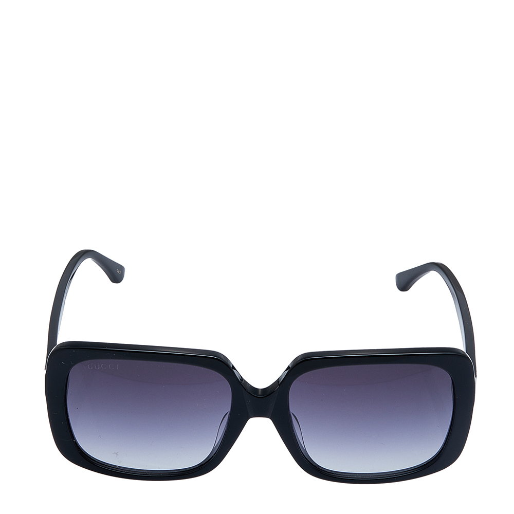 

Gucci Black / Grey Gradient GG0728SA Square Sunglasses