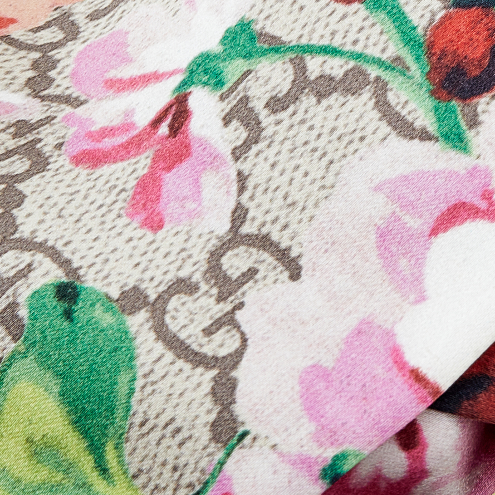 

Gucci Beige Blooms Print Silk Headband