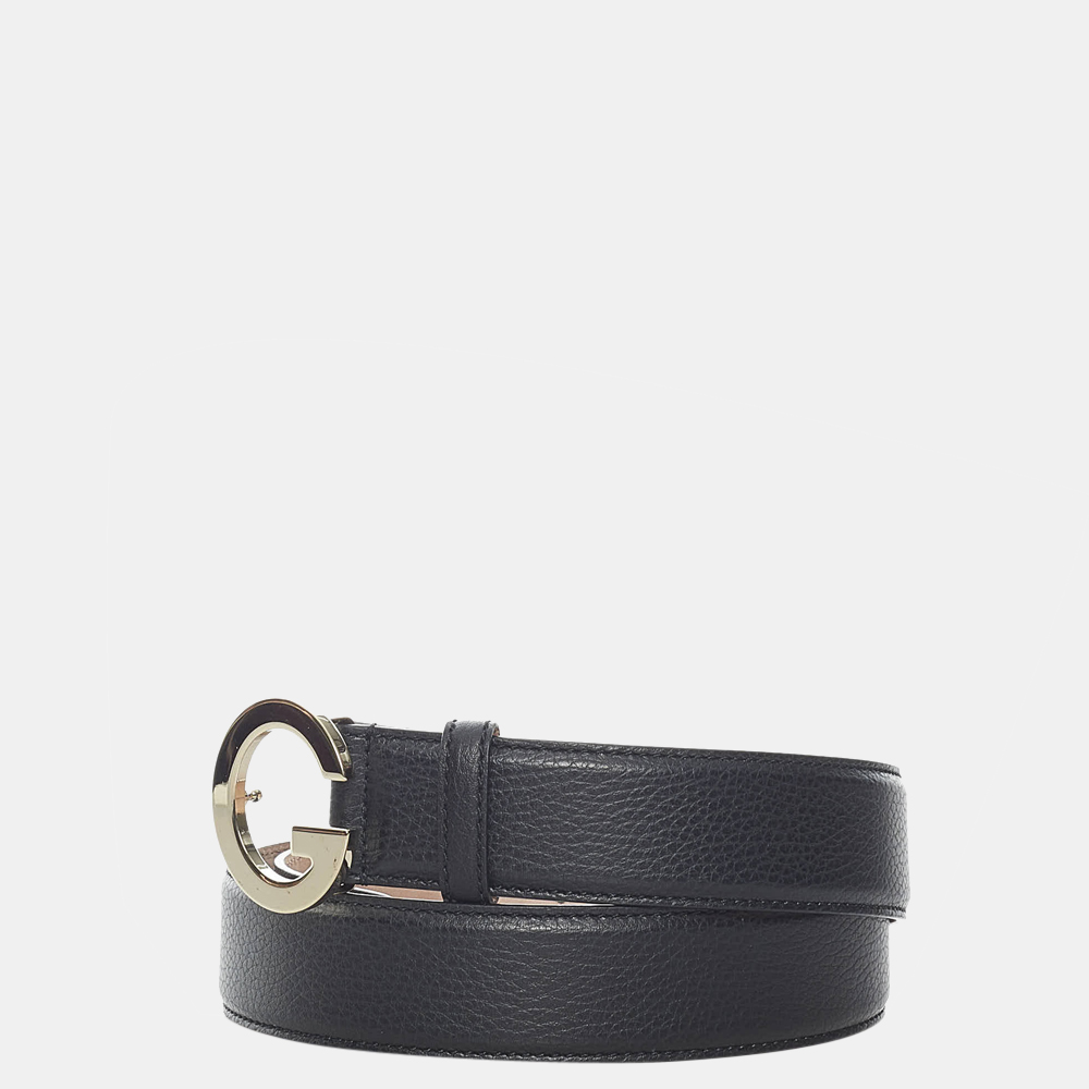 

Gucci Black Leather Belt