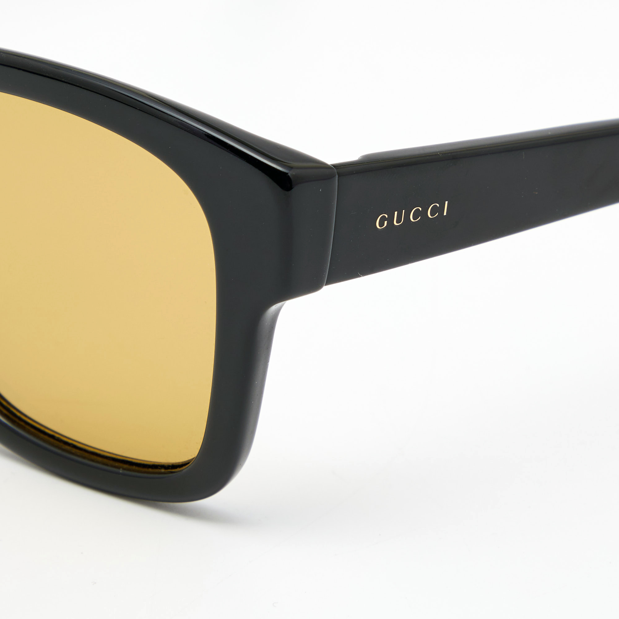 

Gucci Black/ Yellow GG 3791/S Square Sunglasses