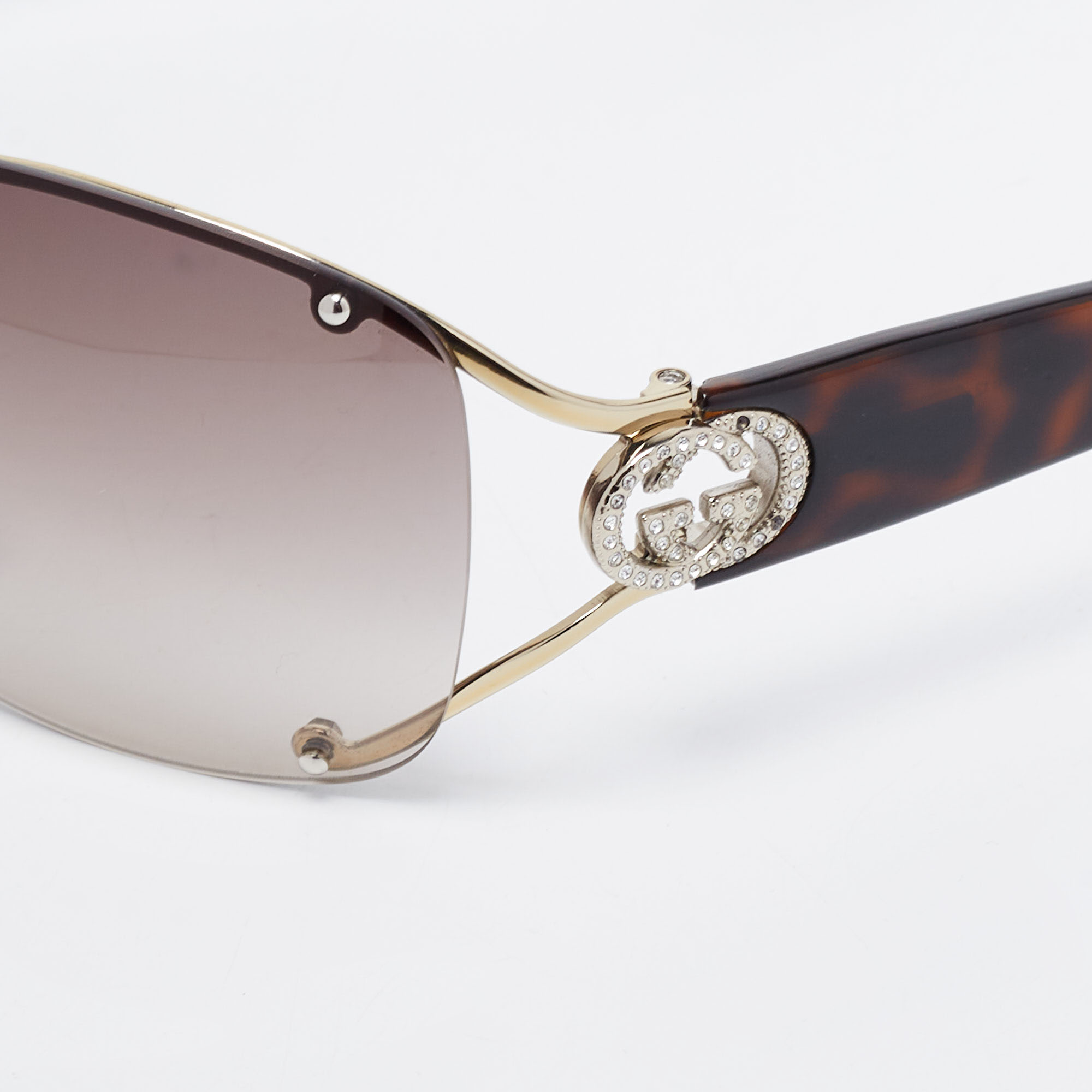 

Gucci Brown Radiant Crystals GG 2820/F/S Sunglasses