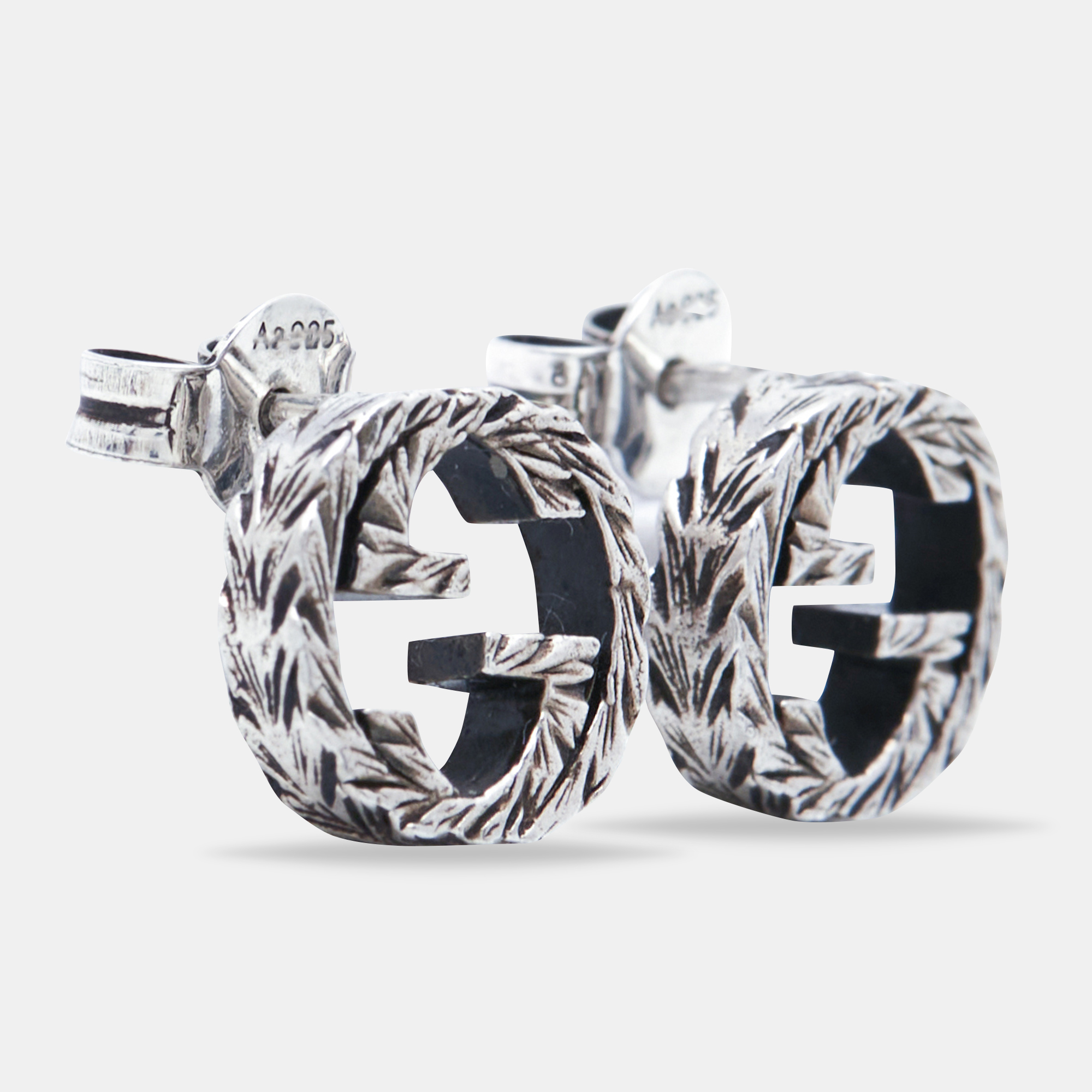 

Gucci GG Sterling Silver Stud Earrings