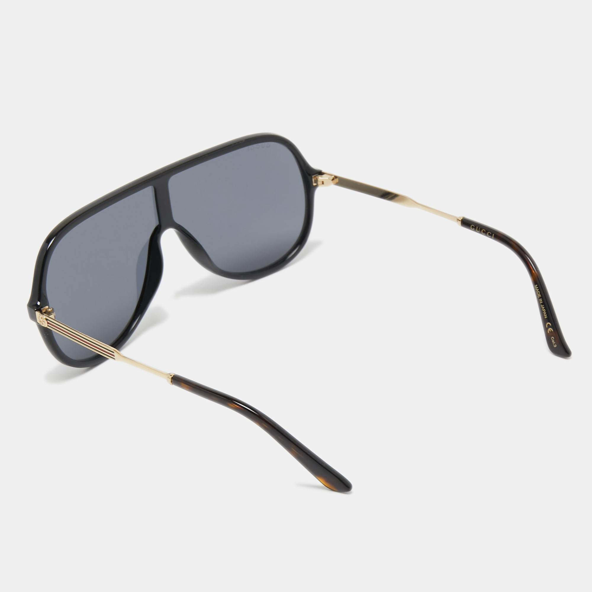 

Gucci Black Gradient GG0199S Shield Sunglasses