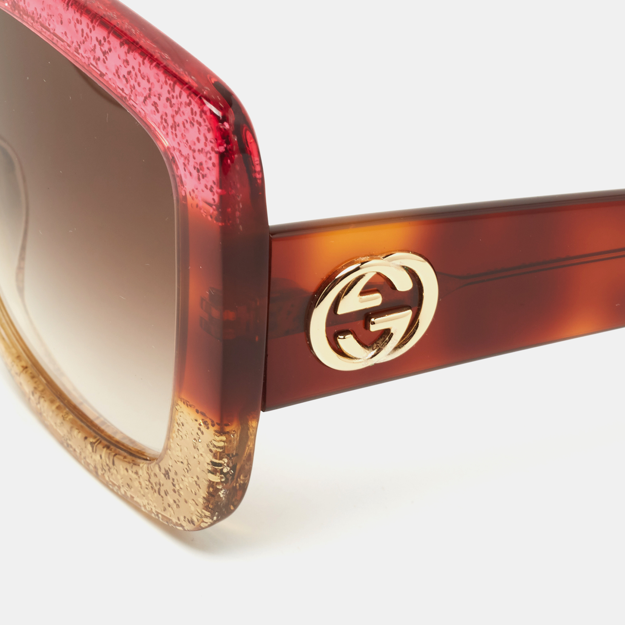 

Gucci Multicolor/Brown Gradient GG0083s Square Sunglasses