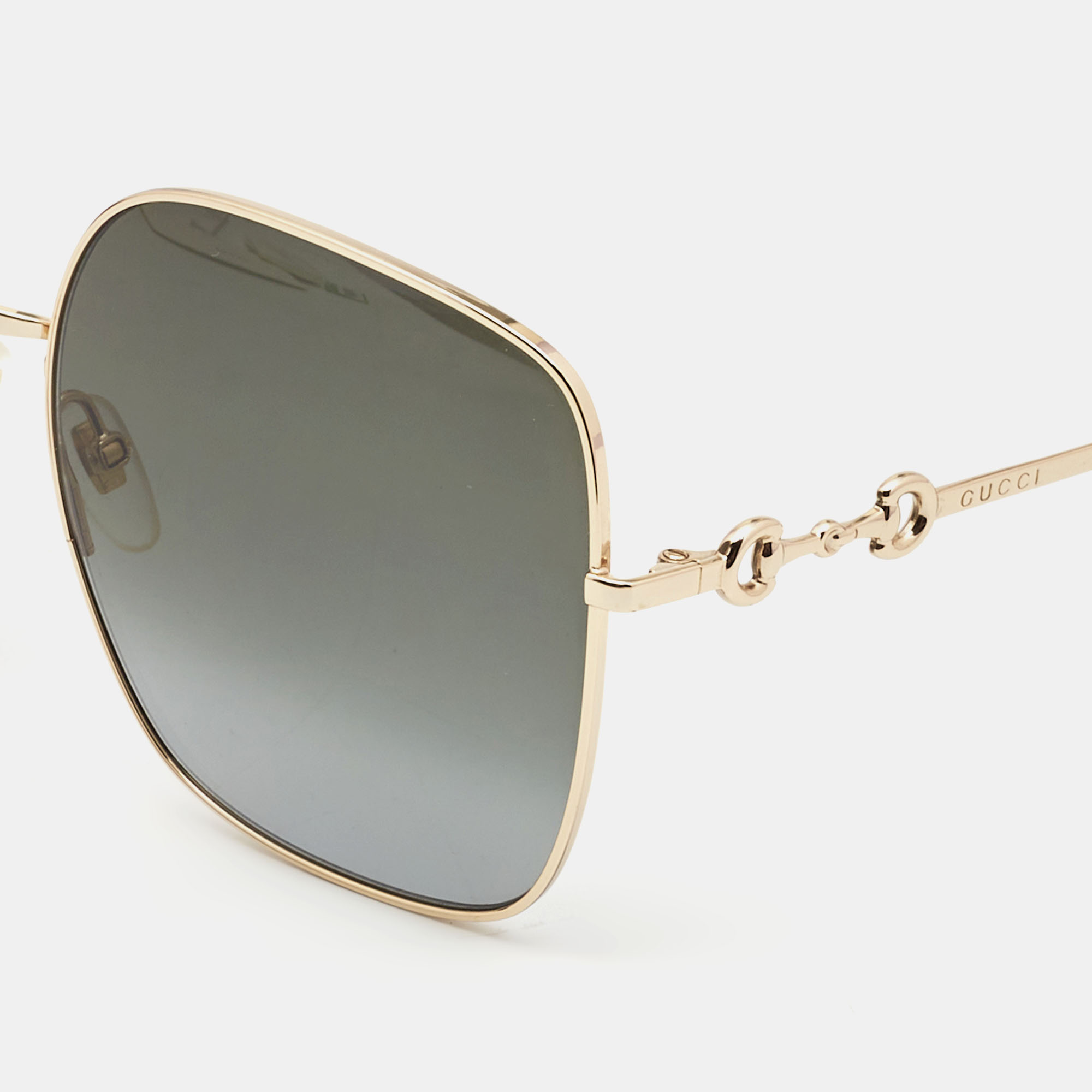

Gucci Brown/Gold GG0879S Oversized Sunglasses