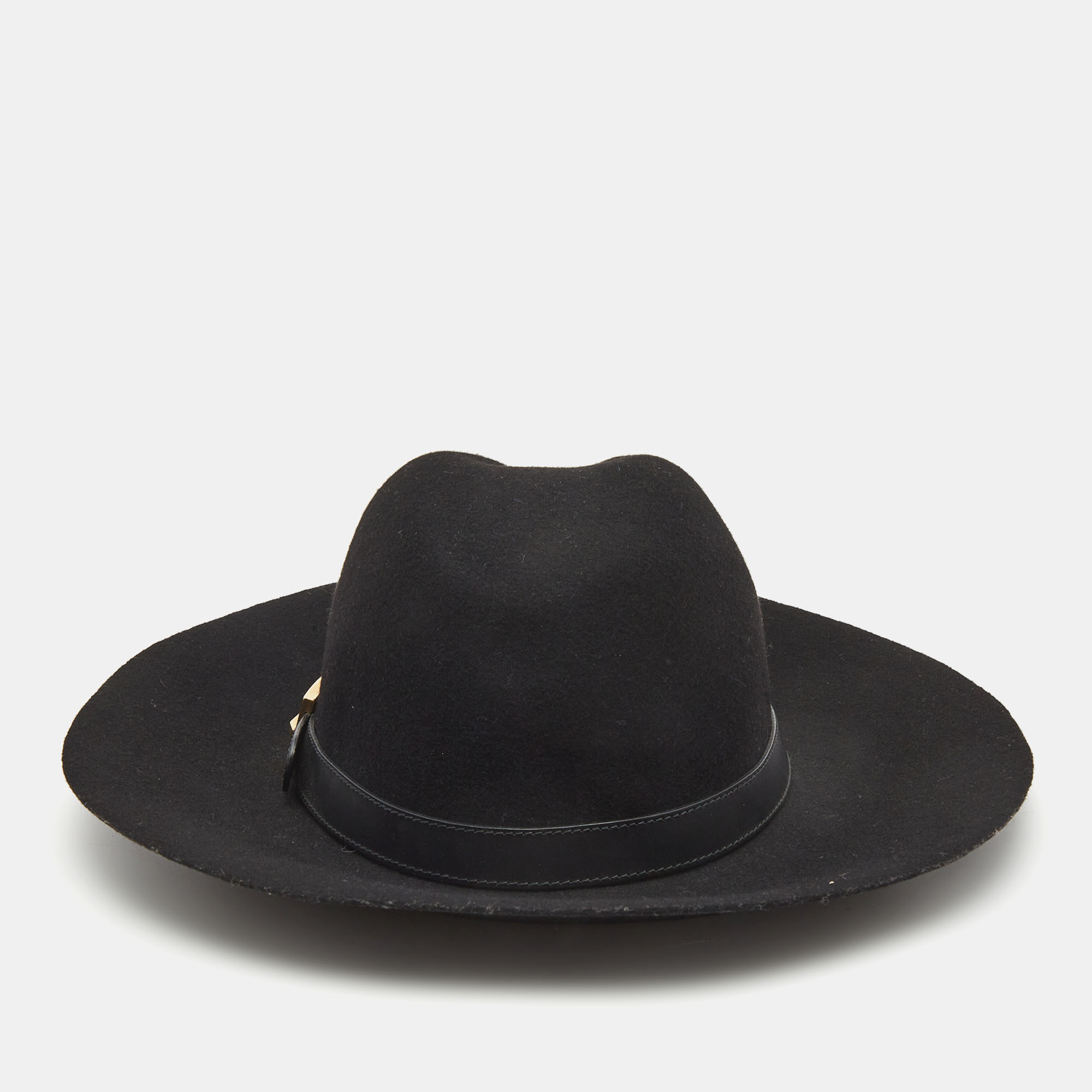 

Gucci Black Wool Panama Hat