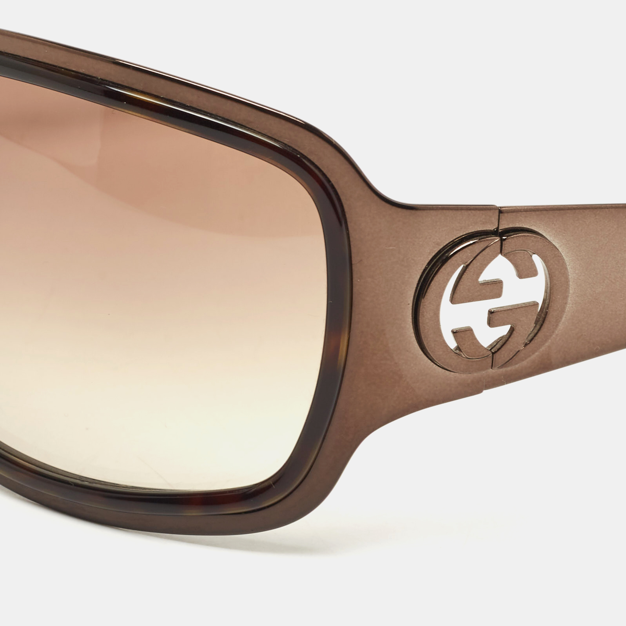 

Gucci Bronze Interlocking G Gradient Sunglasses, Brown