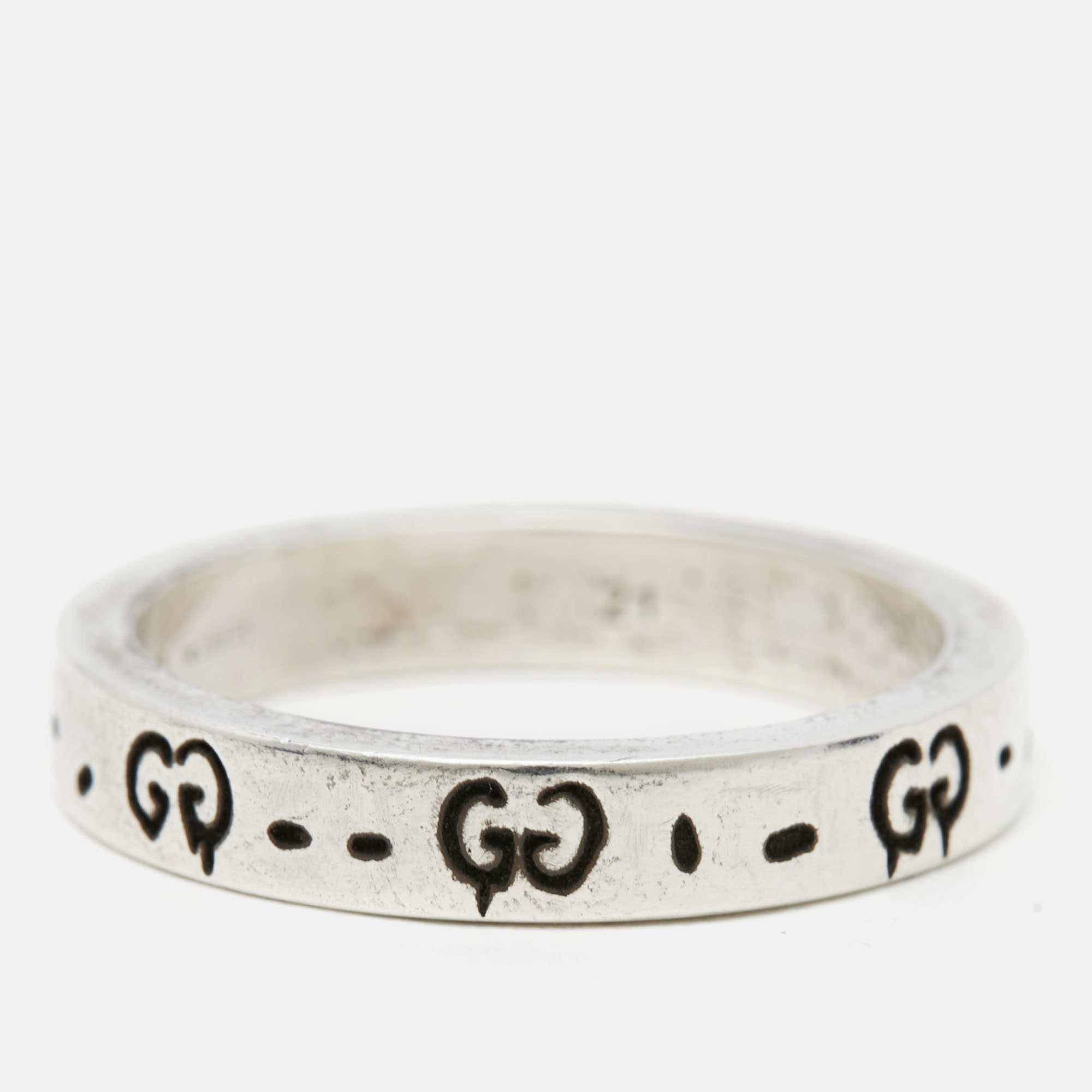 

Gucci Icon Ghost Sterling Silver Ring 60